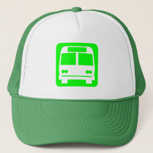 Casquette Symbole de bus - Vert