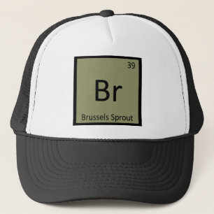 Casquette Symbole de chimie des légumes de Bruxelles Sprout