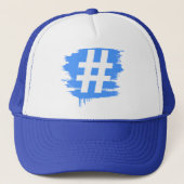 CASQUETTE SYMBOLE DE HASHTAG (Devant)