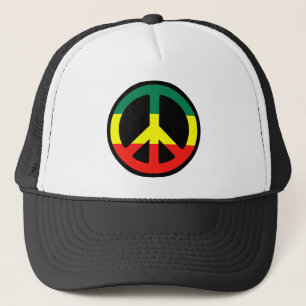 Casquette Symbole de la paix de Rasta