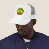Casquette Symbole de paix de Rasta (En situation)