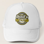 Casquette Symbole de taxi de papa (Devant)