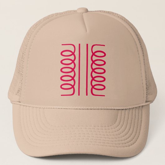 Casquette Symbole de transformateur électrique (Devant)