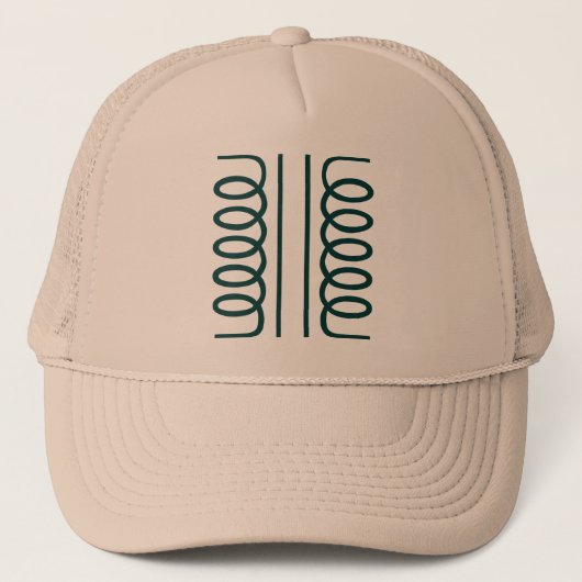 Casquette Symbole de transformateur électrique (Devant)