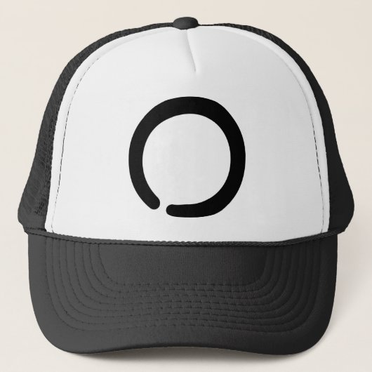 Casquette Symbole de zen d'Enso (Devant)