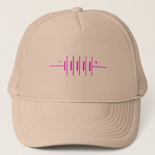 Casquette Symbole des batteries (Devant)
