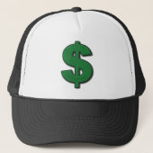Casquette Symbole Dollar Vert (Devant)