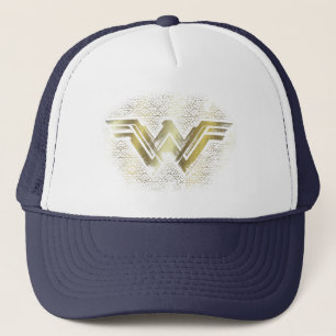 Casquette Symbole d'or brossé Wonder Woman