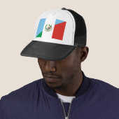 Casquette symbole du demi-drapeau guatemala mexique (En situation)