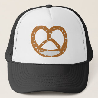 Casquette symbole du logo de la boulangerie bretzel