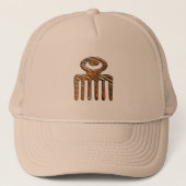 Casquette Symbole Duafe d'Adinkra d'Africain (Devant)