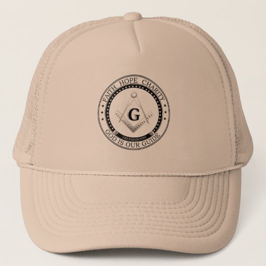 Casquette Symbole franc-maçonnerie (Devant)