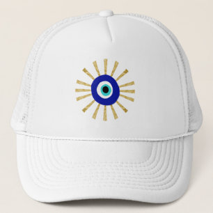 Casquette Symbole grec des yeux mal Rayons solaires Chapeau 