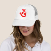 Casquette Symbole OM (bengali) (En situation)