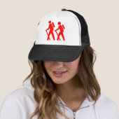 Casquette Symbole randonnée (En situation)