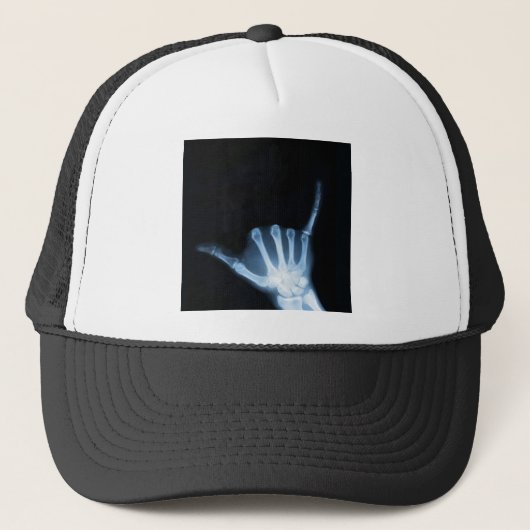 Casquette SYMBOLE Shaka X-Ray (Perdre la main) (Devant)