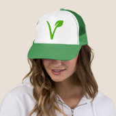Casquette symbole végétarien, végétariens, végétarien, (En situation)