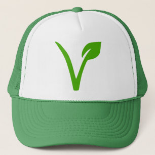 Casquette symbole végétarien, végétariens, végétarien,