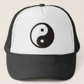 Casquette Symbole Yin Yang - tatouage solide (Devant)