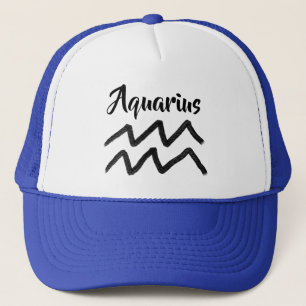 Casquette SYMBOLE Zodiaque Aquarius Astrologie Horoscope