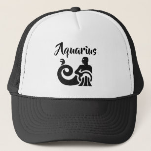 Casquette SYMBOLE Zodiaque Aquarius Astrologie Horoscope