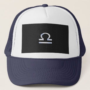 Casquette Symbole Zodiaque de Libra élégant Décor de peau de