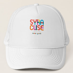 Casquette Syracuse New York Mid Century, Pop Art,
