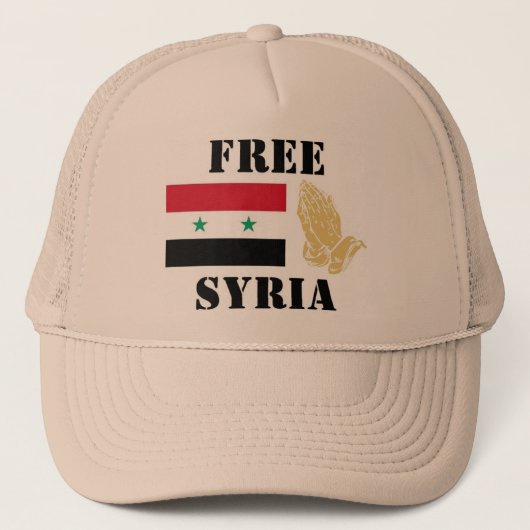 CASQUETTE SYRIE LIBRE (Devant)