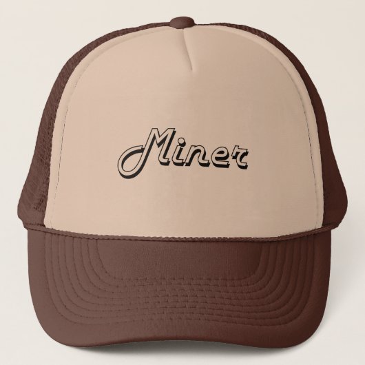 Casquette Système de travail classique de mineur (Devant)