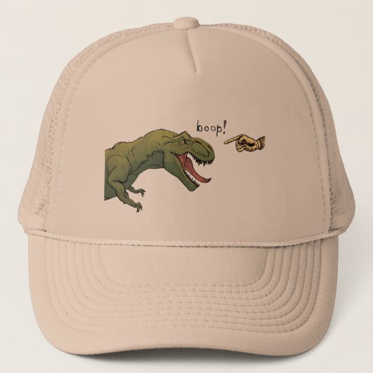 Casquette T-Rex Dinosaur Boop Tyrannosaurus Baseball (Devant)