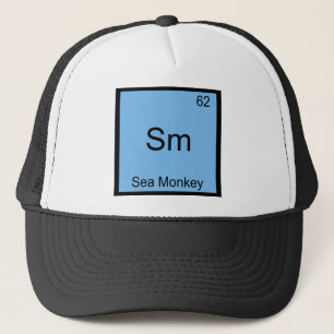Casquette T-shirt avec symbole d'élément de chimie drôle de