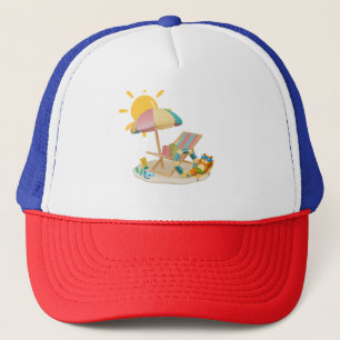 Casquette T-shirt Beach Sunset - Pour les amateurs d'été et