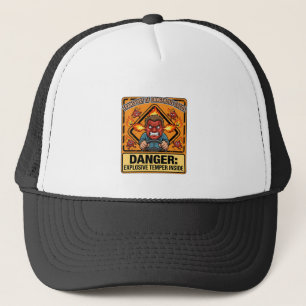 Casquette T-shirt de camionneur ADR drôle, tempérament explo