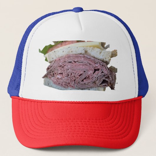 Casquette T-Shirt de rôti de boeuf (Devant)