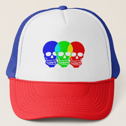 Casquette T-shirt des crânes (Devant)