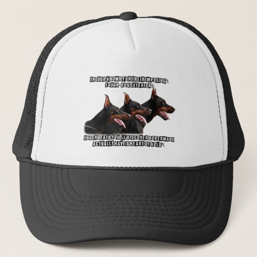 Casquette T-shirt Doberman (Devant)