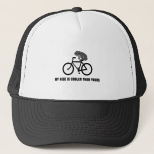 Casquette T-shirt drôle de grenouille à vélo Animal de cyc