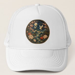 Casquette T-shirt élégant pour enfants avec paysage lunaire 