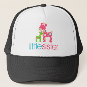 Casquette T-shirt génial de petite soeur de girafe