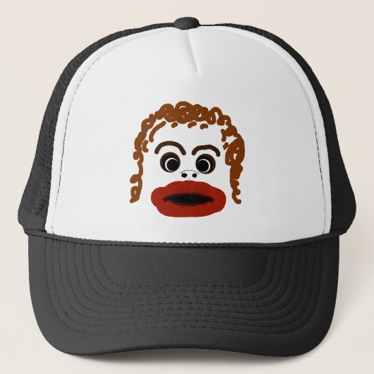 Casquette T-shirt laid de visage (Devant)