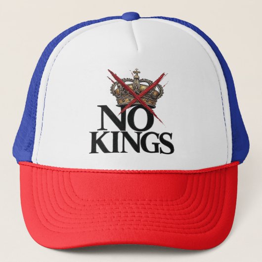 Casquette T-shirt NO KINGS (Devant)