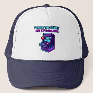 Casquette T-Shirt Pause Le Jeu Non C'Est En Ligne