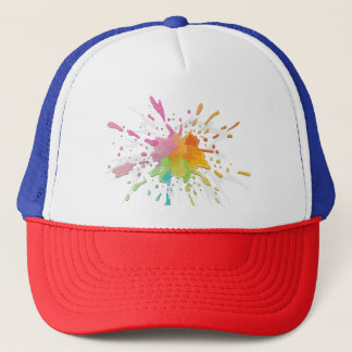 Casquette T-shirt peinture