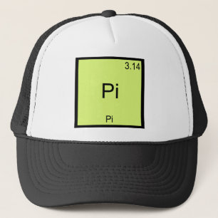 Casquette T-shirt Pi - Élément de Mathématiques Drôle de Chi