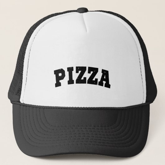 Casquette T-shirt pizza (Devant)
