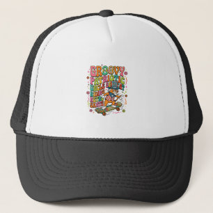Casquette T-Shirt T-Shirt Patriote Oncle Sam Cat Rétro Typog