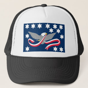 Casquette T-shirts de drapeau de rébellion de whiskey