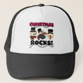 Casquette T-shirts et cadeaux Christmas Rocks (Devant)