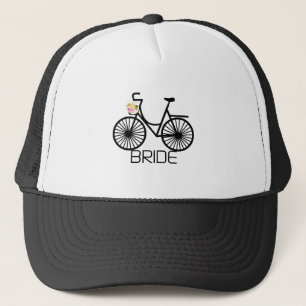Casquette T-shirts et cadeaux de jeune mariée de bicyclette