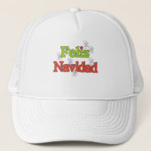 Casquette T-shirts et cadeaux Feliz Navidad (Devant)